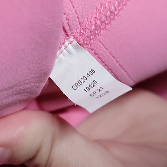 Carbon38 T Back Bra in Bubblegum Pink - Picture 4 of 9